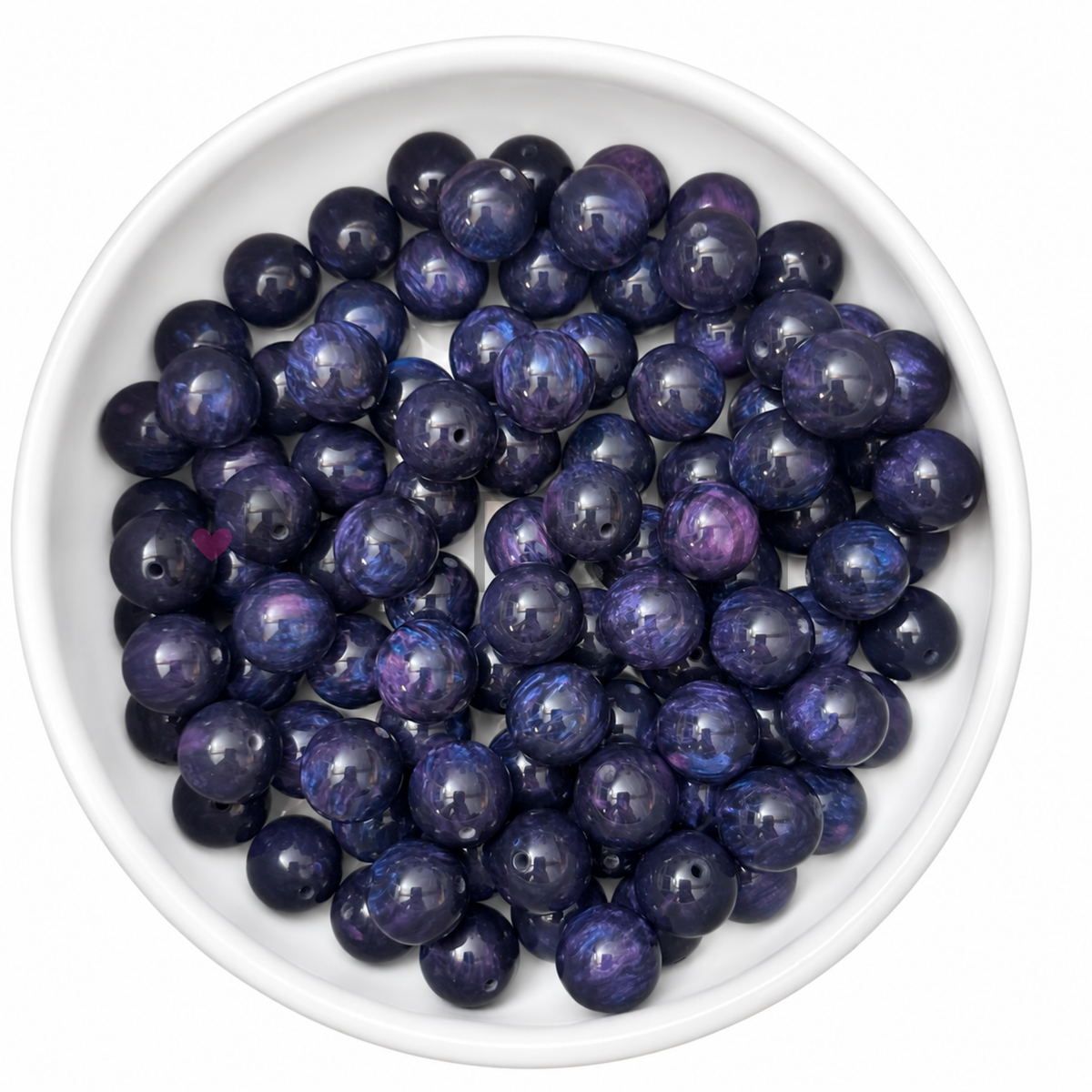 16 mm Mystic Marble Kraal - Midnight Galaxy