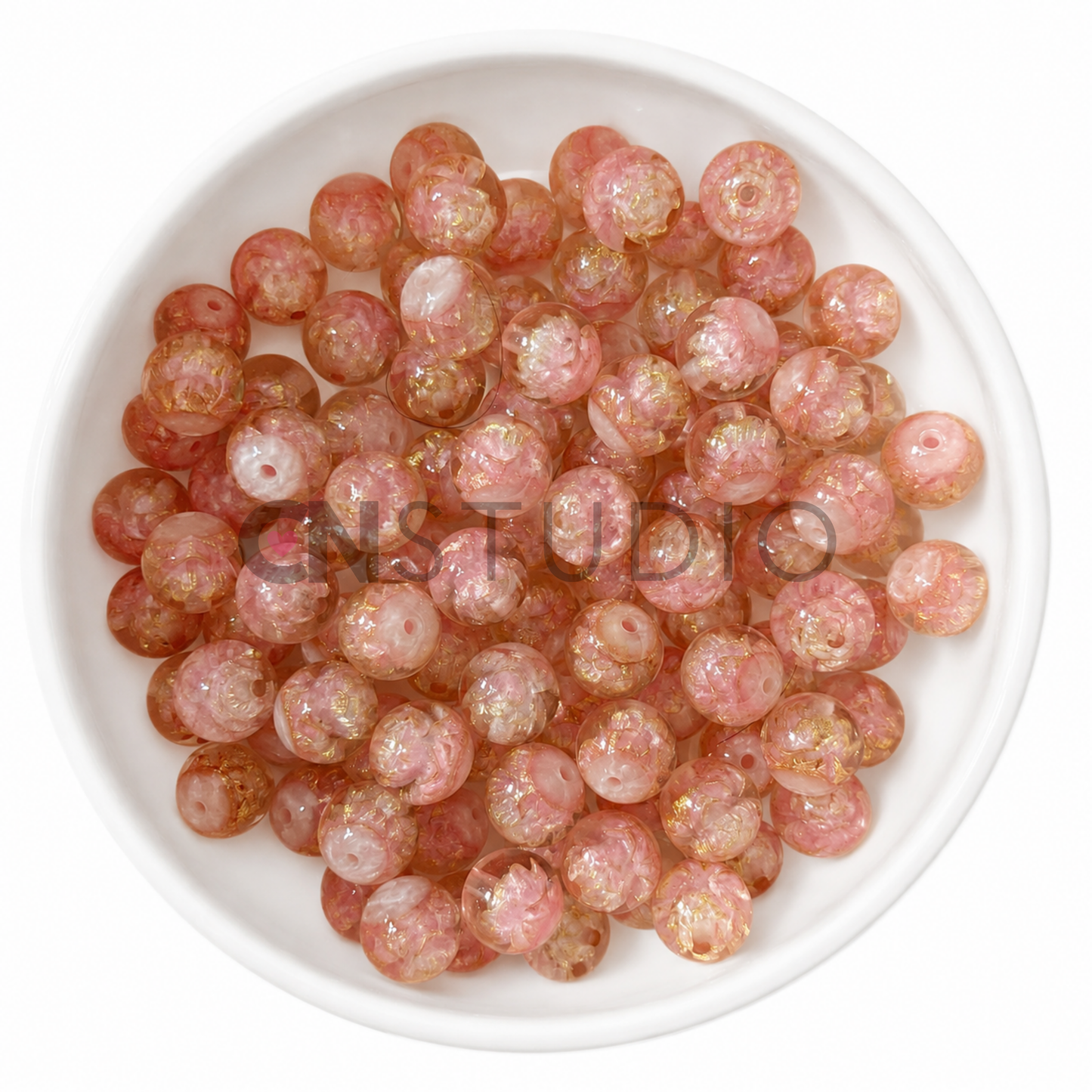 Lotus Kralen 16mm – Soft Pink