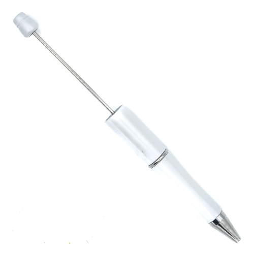Rijgbare Pen Glimmend Wit