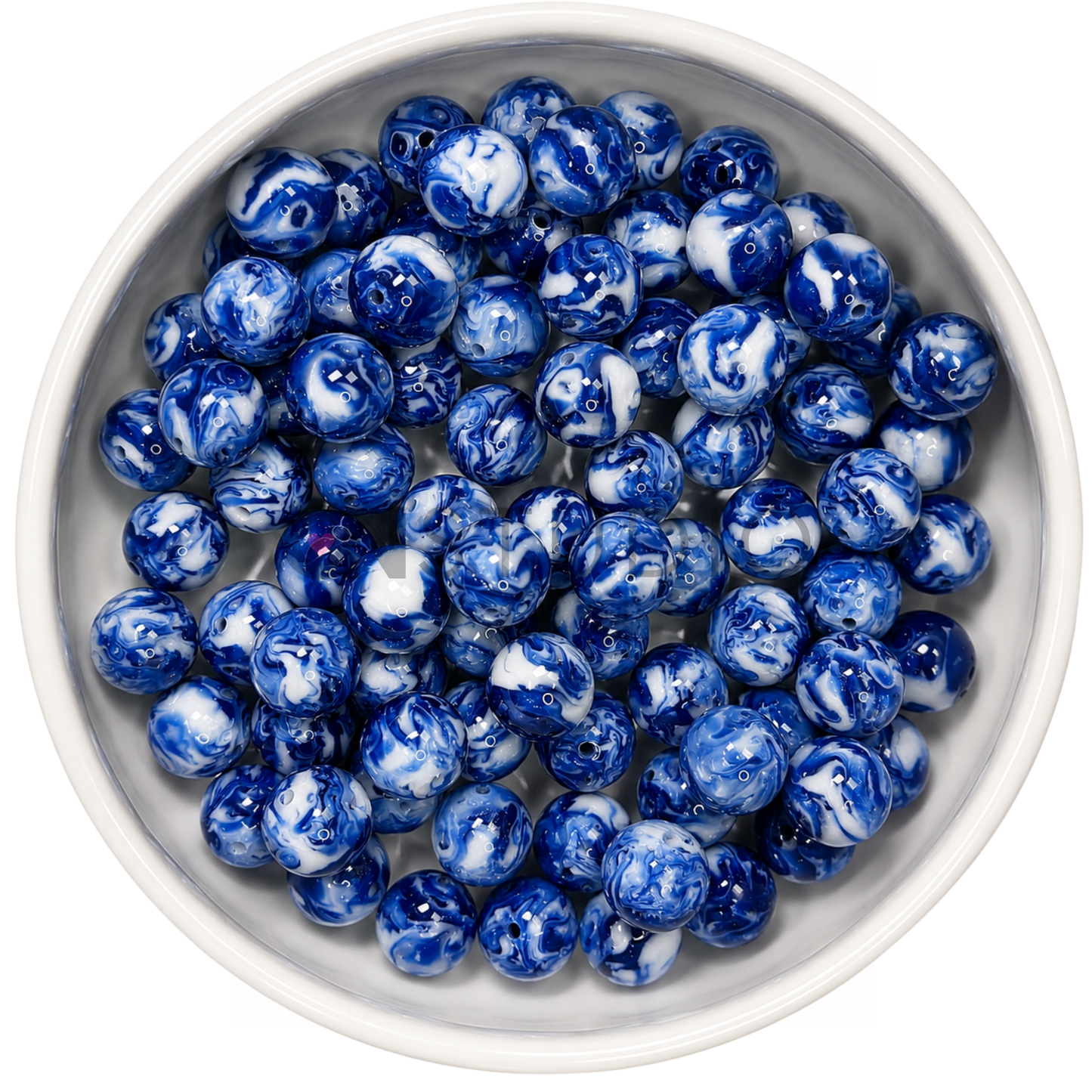 Marble Kraal 16 mm – Royal Blue