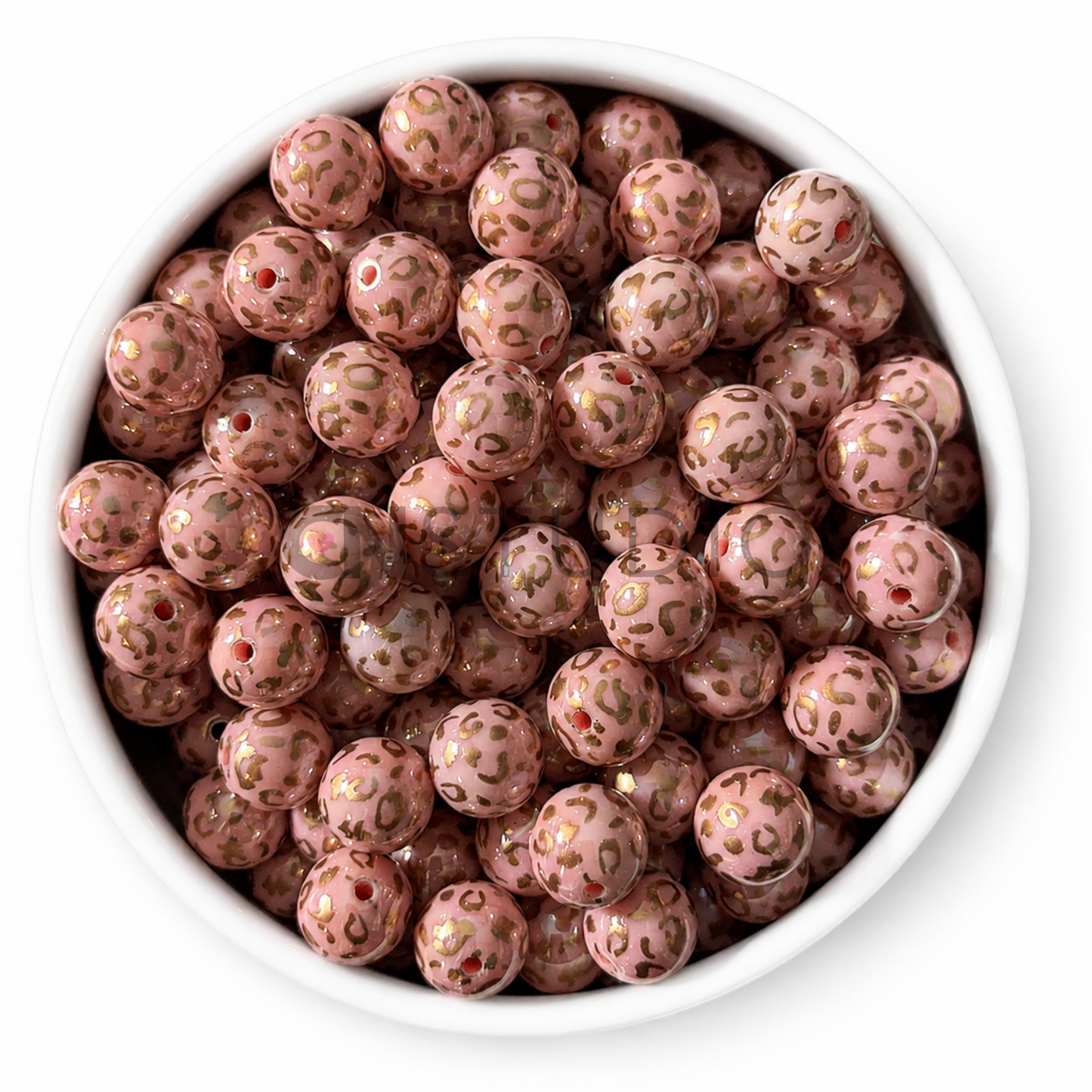 Panter Kraal Roze Goud Parelmoer 16mm