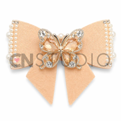 Beadable Strikje Champagne
