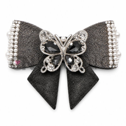 Beadable Strikje Zwart