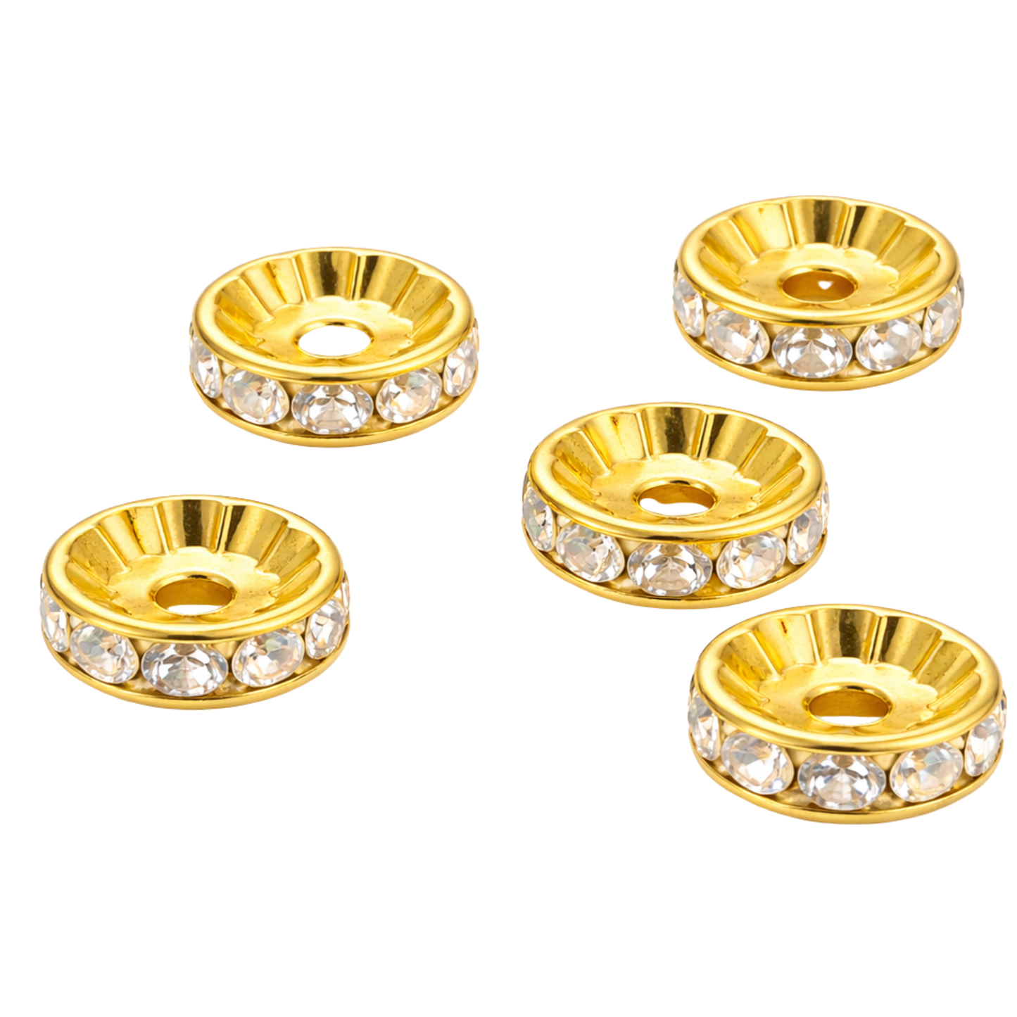 Spacers Goud 8mm