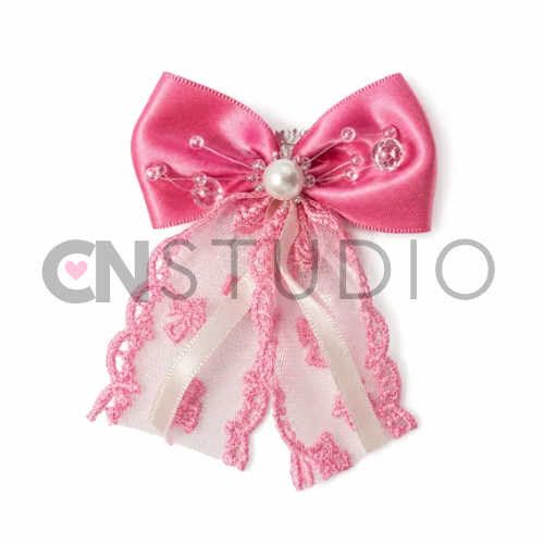 Topper Strik Roze Luxe