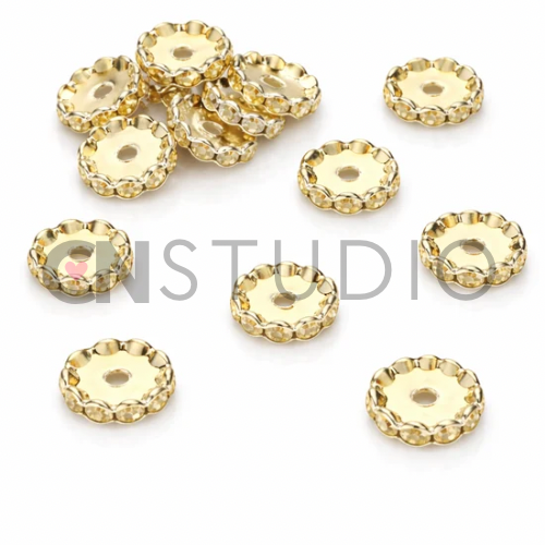 Spacers 15mm Goud AB