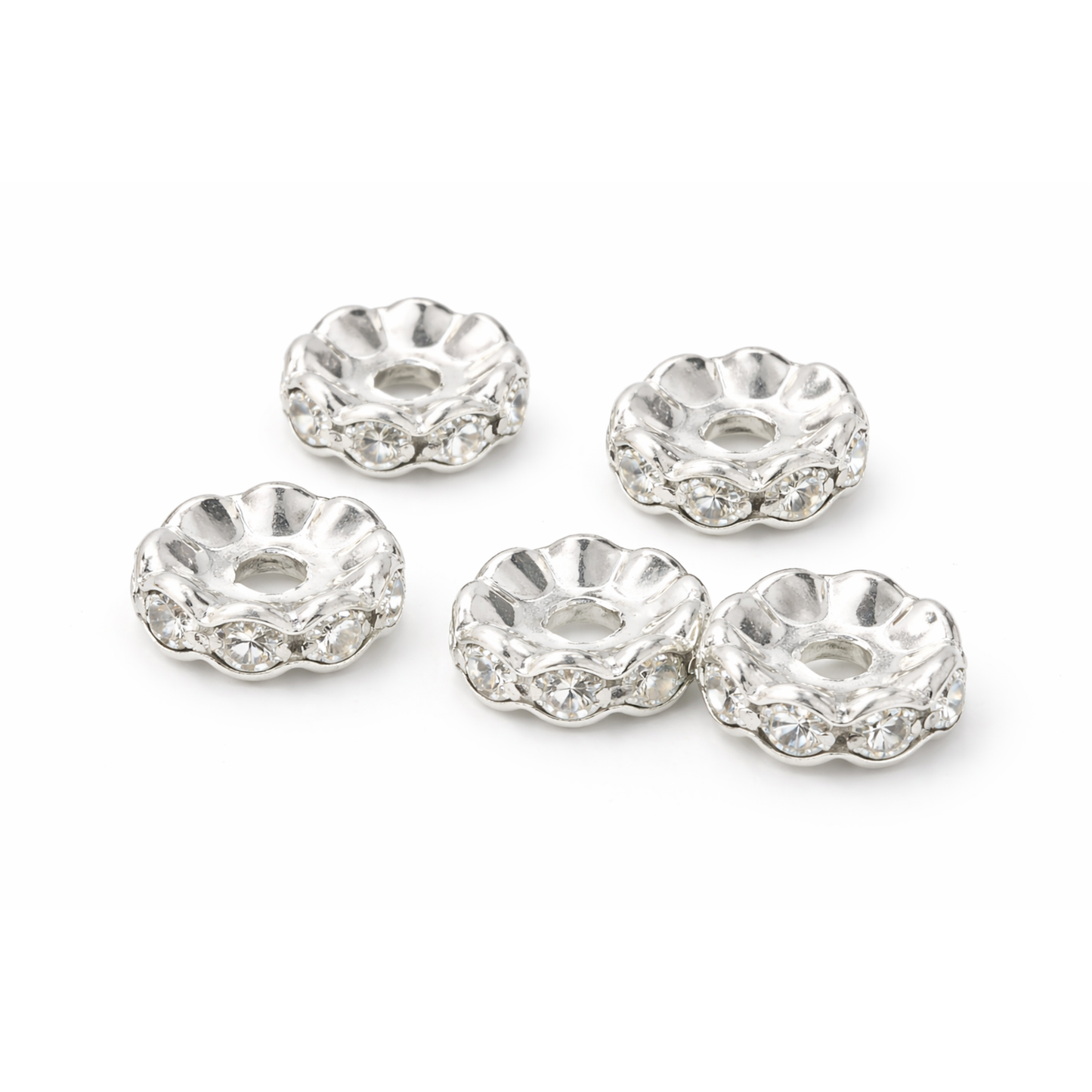 Spacers 12mm Zilver