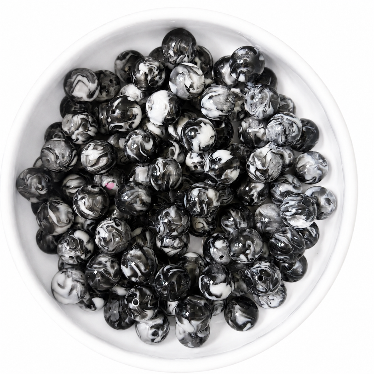 Marble Kraal 16mm – Zwart