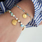 kleurvolle schelp armband