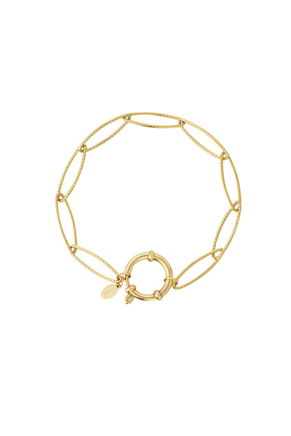 Roestvrijstalen kettingarmbanden Ketting DIY Dagelijkse eenvoudige serie Damessieraden