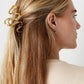 Elegant Silver & Gold Alloy Hair Clips