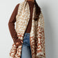 Wintersjaal leopard lover