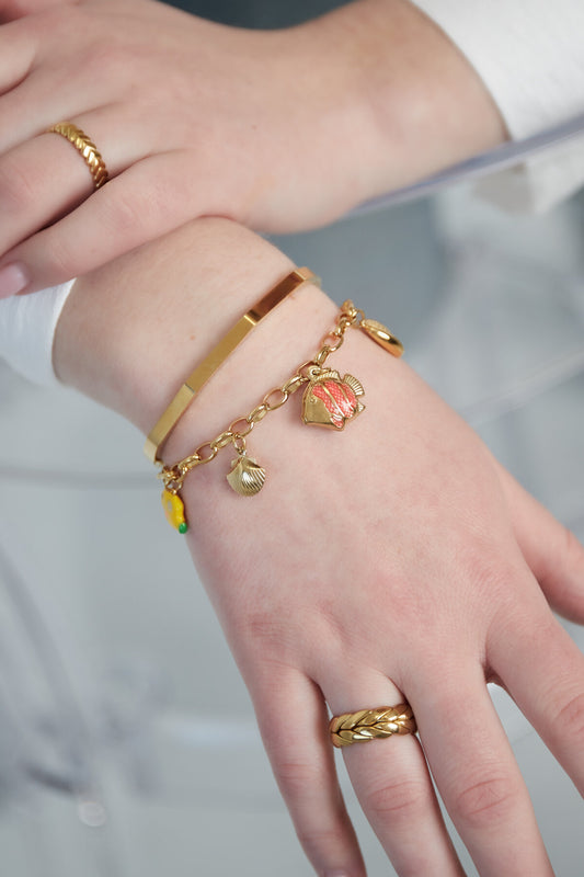 Vissen in de zee armband