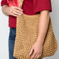 Elegant Cotton Bucket Beach Bag for Women
