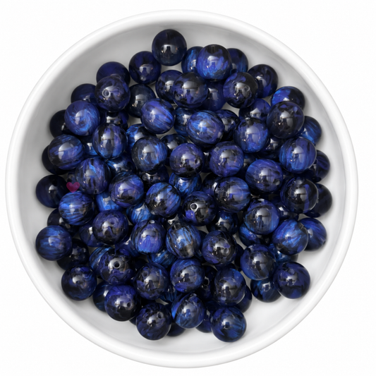 Midnight Blue Silk