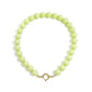 Ketting met grote kralen en frontsluiting-15mm