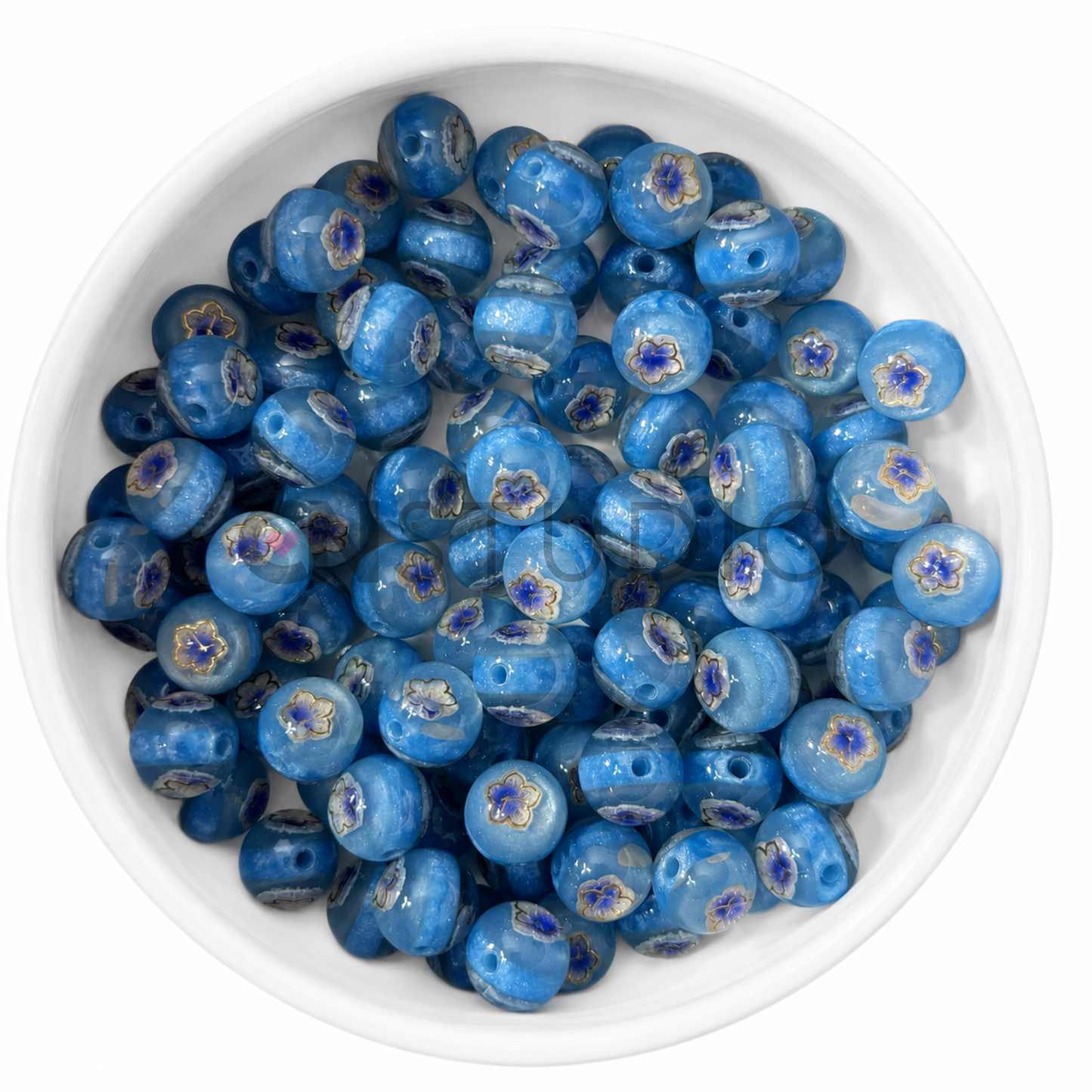 Blossom Beads Kralen 16mm – Ocean Blue