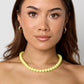 Ketting met medium kralen-10mm