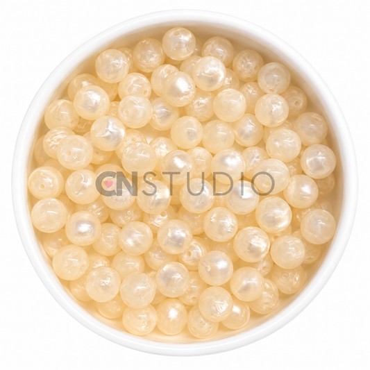 Shell Glow Kraal 16mm – Crème