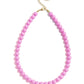 Ketting met medium kralen-10mm