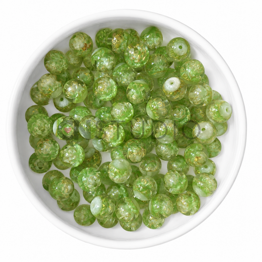 Lotus Kralen 16mm – Apple Green