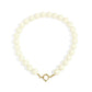 Ketting met grote kralen en frontsluiting-15mm