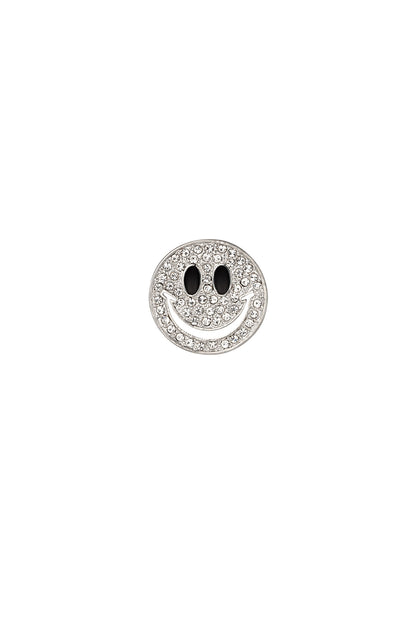 Elegant Silver Alloy Brooch for Timeless Style