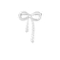 Elegant Stainless Steel Brooches in Silver & Gold