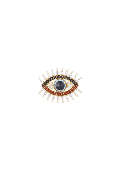 Elegant Gold Tone Alloy Brooch for Stylish Outfits