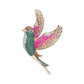 Elegant Pink and Blue Alloy Brooches for Stylish Outfits