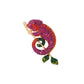 Elegant Green & Fuchsia Brooches for Stylish Outfits