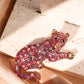 Elegant Fuchsia Brooch - Alloy Charm for All Occasions