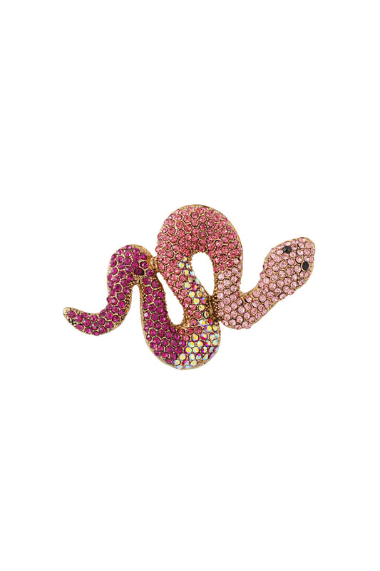 Chic Alloy Brooch in Pink and Orange for Elegant Looks