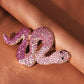 Chic Alloy Brooch in Pink and Orange for Elegant Looks