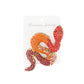 Chic Alloy Brooch in Pink and Orange for Elegant Looks