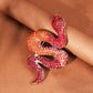 Chic Alloy Brooch in Pink and Orange for Elegant Looks