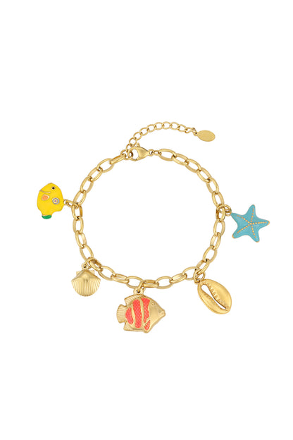 Vissen in de zee armband