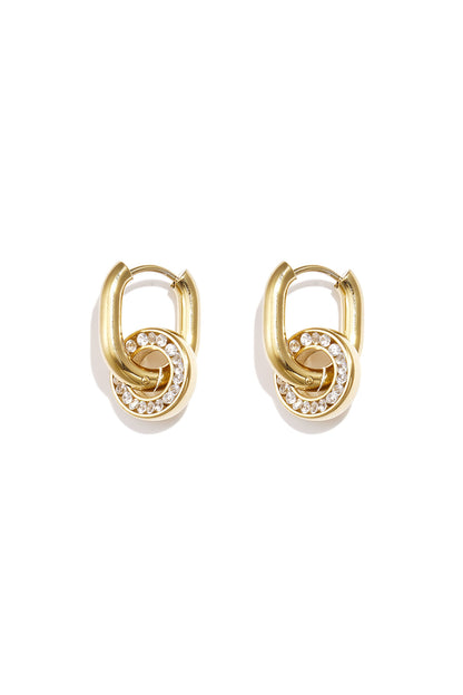 Elegant Zircon Drop Earrings for Everyday Glam