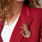 Multicolour Alloy Brooch for Stylish Outfits