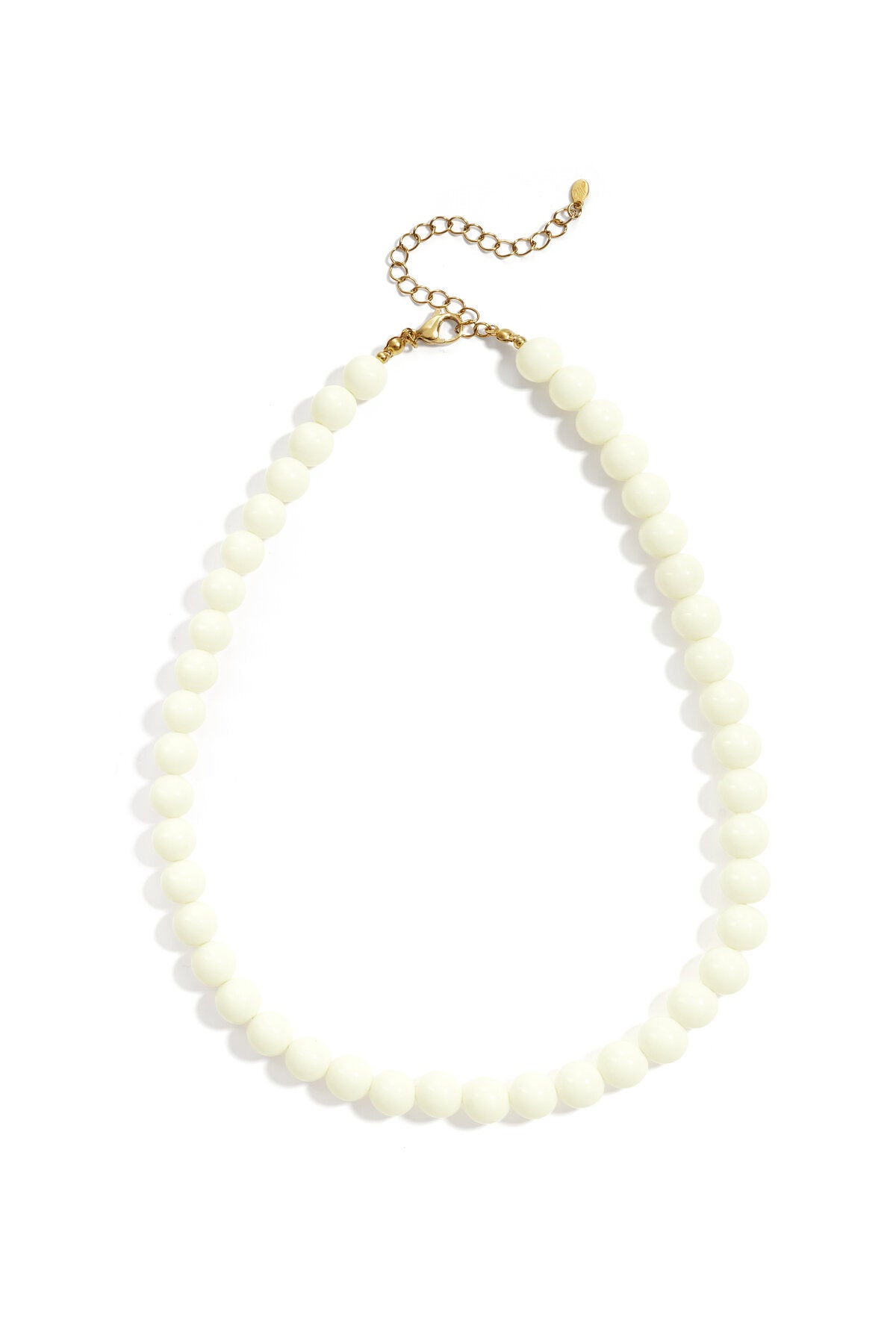 Ketting met medium kralen-10mm
