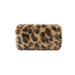 Zachte luipaard make-up tas