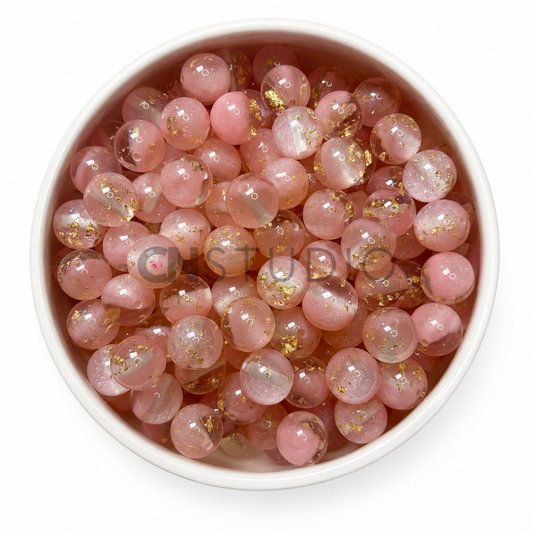 Galaxy Gold Kraal – Blush Pink | 16 mm Acryl