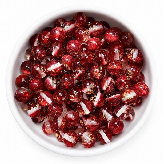 Galaxy Gold Kraal – Ruby Red | 16 mm Acryl