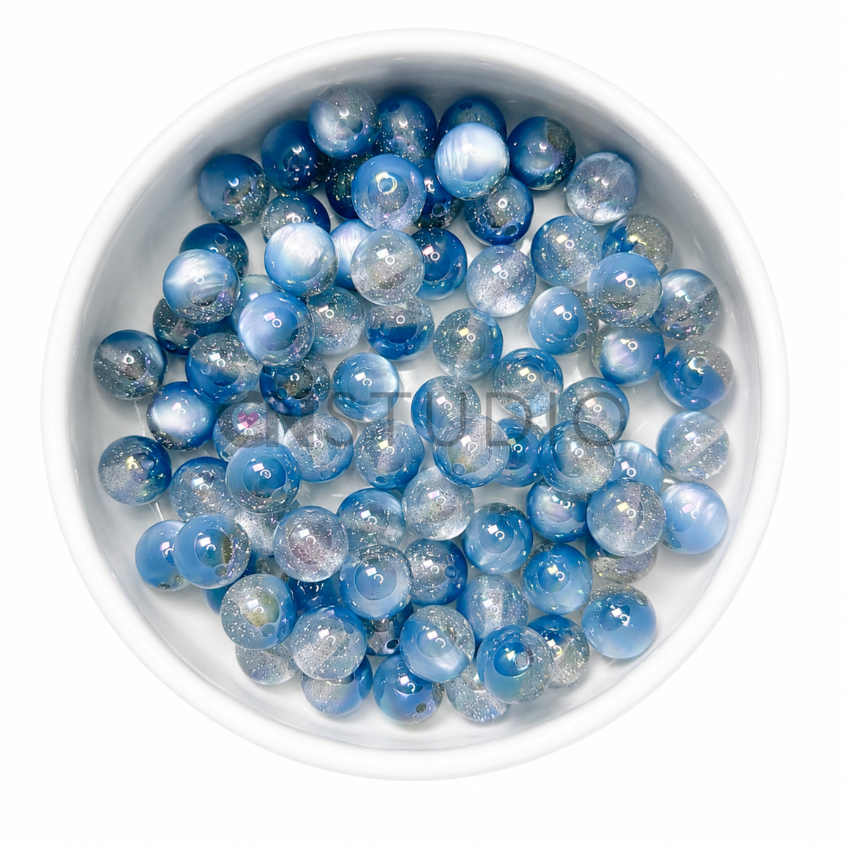 High Shine Kraal – Blauw | Hooggepolijste Acryl