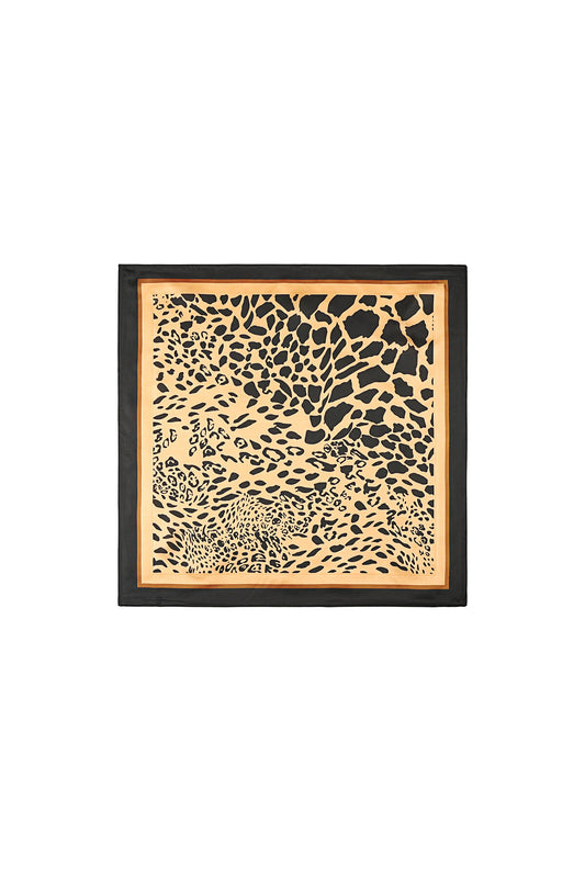 Zomersjaals met dierenprint, casual, polyester, dagelijkse accessoires
