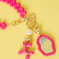 Charming Lilli June Acrylic Bag Charms for Summer
