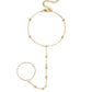 Elegant Geometric Hand Chain - All Fit, Daily Wear