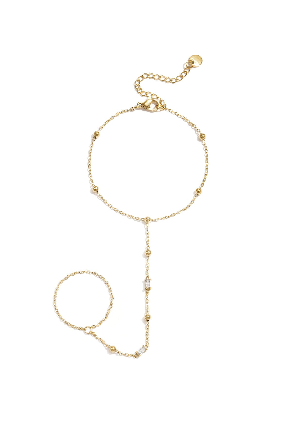 Elegant Geometric Hand Chain - All Fit, Daily Wear