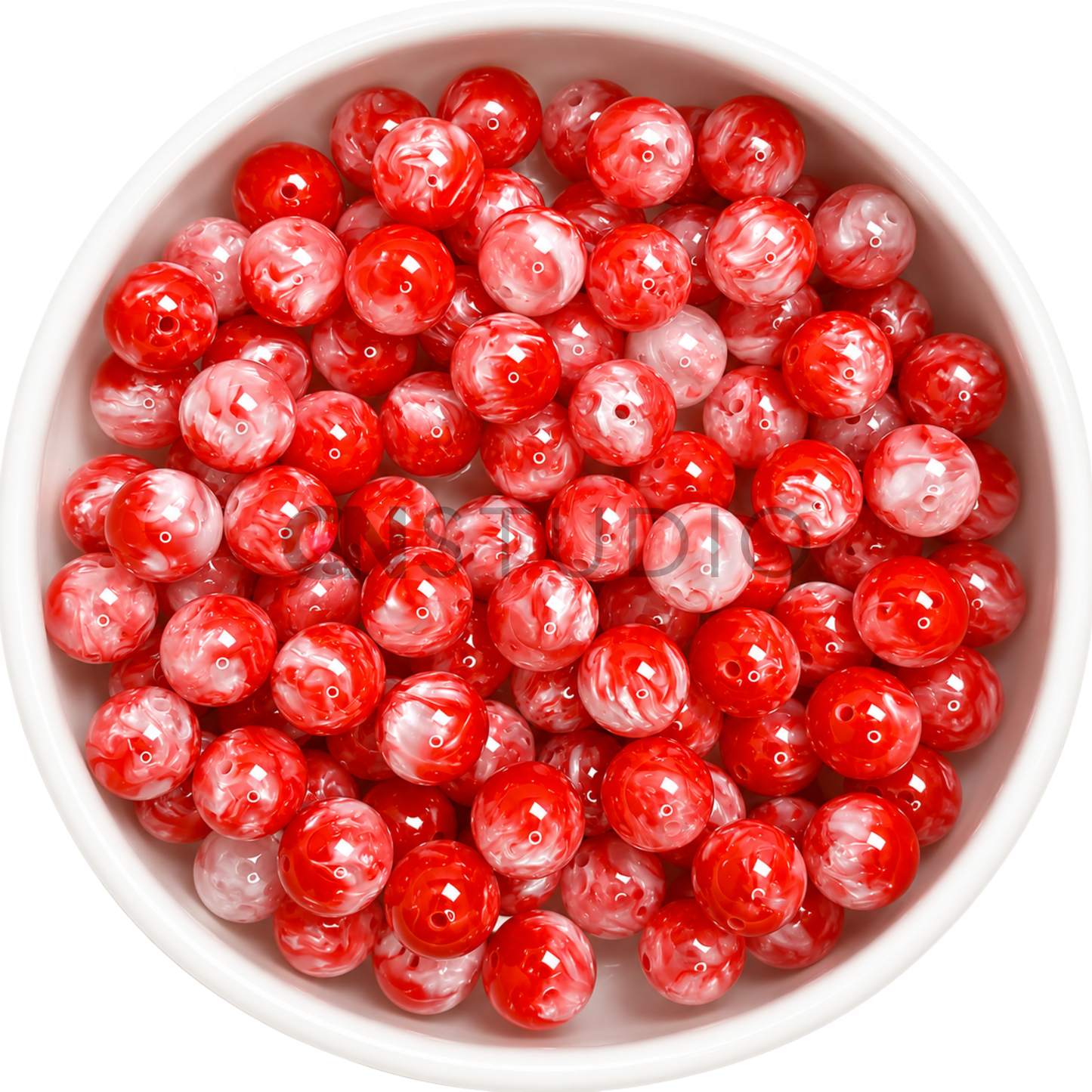 Marble Kraal 16 mm – Bright Red