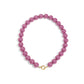 Ketting met grote kralen en frontsluiting-15mm